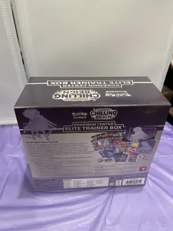 Chilling Reign Pokemon Center Exclusive Elite Trainer Box ETB Set FACTORY SEALED - Image 3