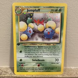 Jumpluff 1st Edition Neo Revelation Holo 9/64 - Pokemon TCG 2001 - NM Near Mint - Image 1