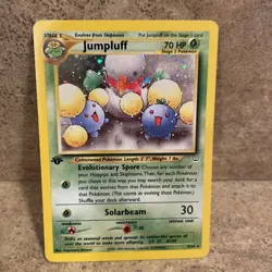Jumpluff 1st Edition Neo Revelation Holo 9/64 - Pokemon TCG 2001 - NM Near Mint - Image 2