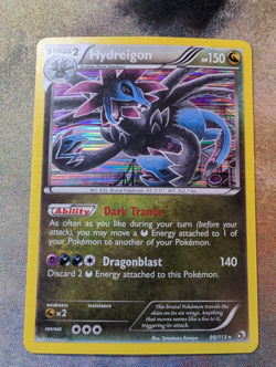 Pokemon Hydreigon Legendary Treasures Holo Rare - MP/HP - Image 1