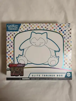 Pokemon TCG: S&V 151 Elite Trainer Box New Sealed *No Rips/Tears* - Image 1