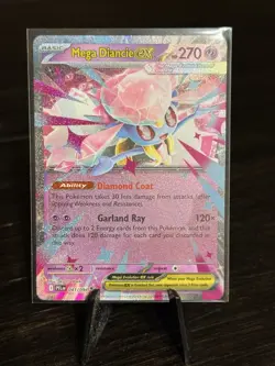 Pokemon TCG Mega Diancie EX 041/094 Phantasmal Flames Near Mint - Image 1