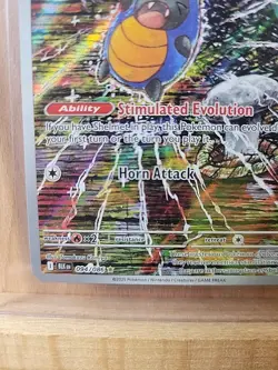 Pokemon TCG #094/086 Karrablast Illustration Rare Holo Sv: Black Bolt English NM - Image 2