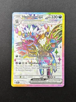 Pokemon TCG Hydreigon ex 223/191 SV08: Surging Sparks Ultra Rare Holo - Image 1