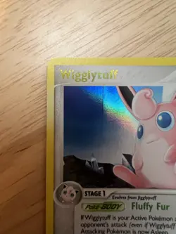 Pokemon Wigglytuff 13/100 Crystal Guardians Reverse Holo Stamped PRINT LINE LP+ - Image 2