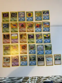 Pokemon Tcg Jungle Bundle X 28 Vintage WOTC No Duplicates - Image 1