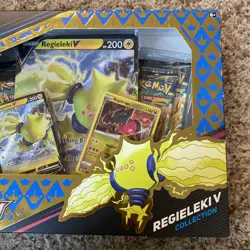 Pokemon TCG: Sword & Shield Crown Zenith Collection REGIELEKI V - Factory Sealed - Image 3
