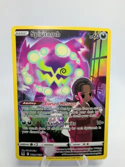 Pokemon Spiritomb (TG09/30) Lost Origin Trainer Gallery LP HOLO - Image 1