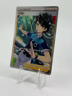 Pokemon Judge Ultra Rare SWSH Silver Tempest Trainer Gallery TG25/TG30 - Image 2