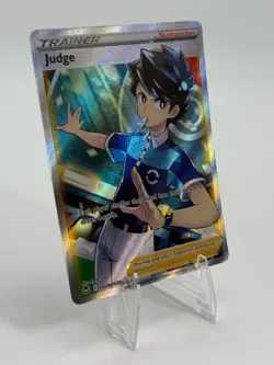 Pokemon Judge Ultra Rare SWSH Silver Tempest Trainer Gallery TG25/TG30 - Image 3