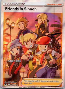 Friends in Sinnoh 149/159 - Crown Zenith Ultra Rare Pokemon TCG NM - Image 1