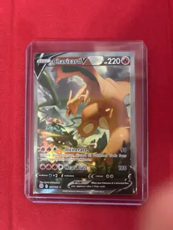 Pokemon SWSH: Brilliant Stars Charizard V Alternate Art 154/172 Mint Condition - Image 1
