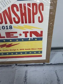 Pokemon World Championships 2018 Nashville TN Hatch Show Print Poster New Sealed - Image 5
