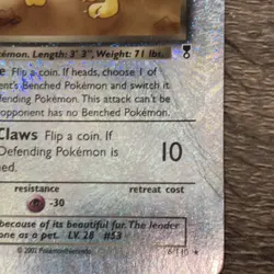 Dark Persian 6/110 Reverse Holo Legendary Collection Pokemon - Image 5