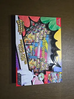 Pokemon Ascended Heroes Premium Poster Collection Mega Gardevoir Box 2024 - Image 1