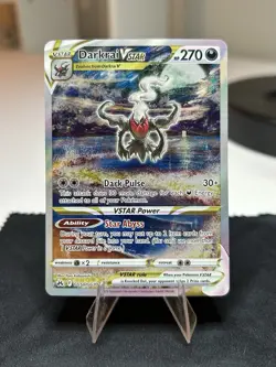 Darkrai VSTAR GG50/GG70 Ultra Rare Pokemon TCG SWSH Crown Zenith Near Mint - Image 1