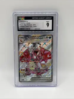 Pokemon TCG Charizard EX SVP Black Star Promos SVP074 Holo Promo CGC 9 Mint - Image 1