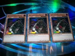 3x Armageddon Knight 1st Edition Super Rare RA03-EN002 Yu-Gi-Oh! - Image 1