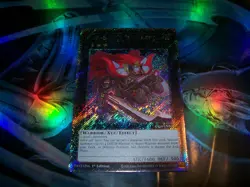 M-X-Saber Invoker 1st Edition Platinum Secret Rare RA04-EN169 Yu-Gi-Oh! - Image 1