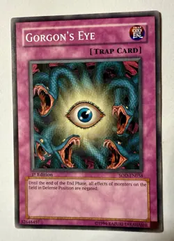 Gorgon's Eye - SOD-EN058 - Common - 1st Edition SOD - Soul of the Duelist Yugioh - Image 1