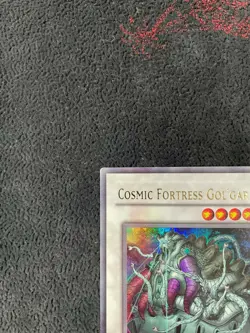 Yugioh - Crimson Crisis "Cosmic Fortress Gol'Gar" CRMS-EN044 1st Edition VG - Image 3