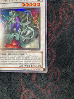 Yugioh - Crimson Crisis "Cosmic Fortress Gol'Gar" CRMS-EN044 1st Edition VG - Image 5