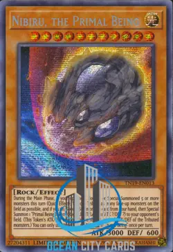 Yugioh Nibiru, the Primal Being TN19-EN013 Secret Rare - Image 5