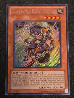 Gladiator Beast Darius LCGX-EN244 VLP Yu-Gi-Oh Legendary Collection 2 - Image 1