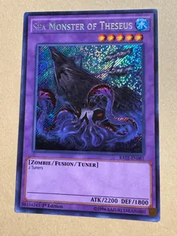 Yugioh - Sea Monster of Theseus - RATE-EN081 - 1st Edition - LP - Image 1