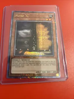 Maxx "C" 1st Edition Quarter Century Secret Rare RA04-EN150 Yu-Gi-Oh! - Image 1