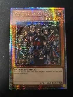 Exiled Force Quarter Century Secret Rare (QCR/QCSR) RA03-EN119 Yu-Gi-Oh! 1st Ed. - Image 2