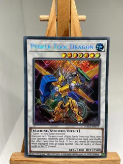 Power Tool Dragon - Secret Rare Limited Edition HAC1-EN177 - NM - YuGiOh - Image 1
