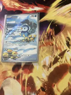 Piplup 098/094 Illustration Rare Phantasmal Flames Pokemon Card TCG NM - Image 3