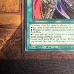 Succumbing-Song Morganite Super Rare ROTA-EN065 1st Edition YUGIOH - Image 3