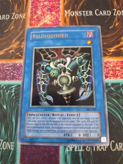 Yugioh Relinquished SRL-029 Ultra Rare Unlimited Near Mint - Image 1