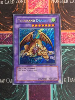 Yu-Gi-Oh! Thousand Dragon MRD-143 OG Unlimited Secret Rare NM - Image 1