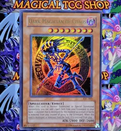 Yugioh Dark Magician of Chaos IOC-065 Ultra Rare Original Print NM - Image 3