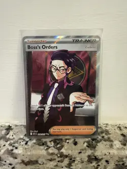 Boss’s Orders 256/217 Ultra Rare Full Art Pokemon TCG Ascended Heroes MINT - Image 1