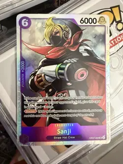 ONE PIECE Sanji SR 500 Years in the Future #OP07-064 NM - Image 1