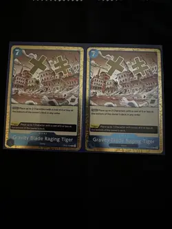 One Piece Gravity Blade Raging Tiger X2 - Image 1