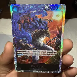 One Piece TCG Borsalino SR eb04-058 & Enel SR & Rob lucci SR NM English Cards - Image 3