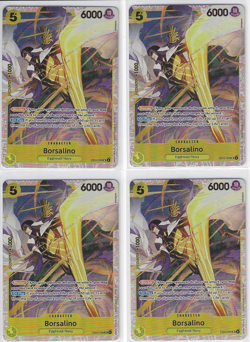 Play Set[4 cards] Borsalino EB04-058 SR Adventure On Kami’s Island OP15 ENG - Image 1