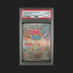 Pokemon 2023 Mew En-151 Special Illustration Rare #198 Venusaur EX PSA 10 Gem MT - Image 1
