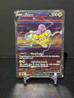 Raikou V GG41/GG70 Sword & Shield Crown Zenith: Galarian Gallery Pokemon Card - Image 5