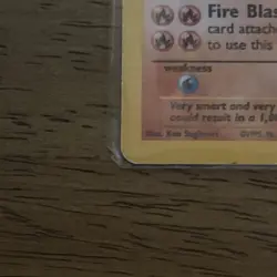 Ninetales WOTC Holo Lightly Played– Vintage Pokemon Card 1999 Base Set - Image 3