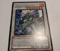 Nitro Warrior DP08-EN013 1st Edition Rare Yugioh Card LP - Image 2