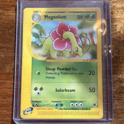 Meganium - 53/165 - Pokemon Expedition Non-Holo Rare Card MP - Image 1