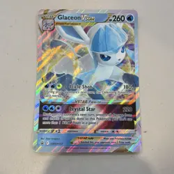 Pokemon Glaceon VSTAR Promo Jumbo Oversized Holo Card SWSH197 - Image 1