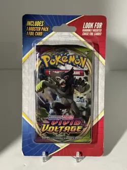 Pokemon Vivid Voltage Booster Pack 1 Mystery Foil Card SHIPS SAME DAY - Image 1