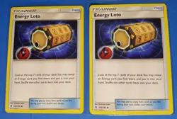 4x Energy Loto 122/145 Pokemon TCG card SM Guardians Rising uncommon NM - Image 1